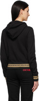Thumbnail for your product : Versace Jeans Couture Black V Emblem Hoodie