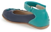 Thumbnail for your product : See Kai Run 'Waverly' Ankle Strap Flat (Toddler)