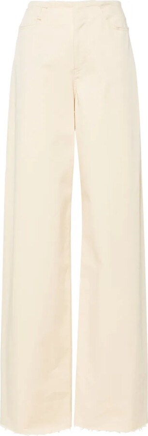 MM6 MAISON MARGIELA Distressed Wide-Leg Trousers