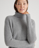 Thumbnail for your product : Quince Mongolian Cashmere Fisherman Turtleneck Sweater