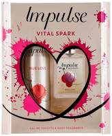 Thumbnail for your product : Impulse Vital Spark True Love 30ml EDT + 75ml Body Fragrance Gift Set