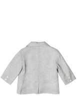 Thumbnail for your product : Il Gufo Linen Blazer
