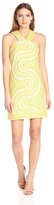 Thumbnail for your product : Taylor Printed Halter Neck Dress 8845M