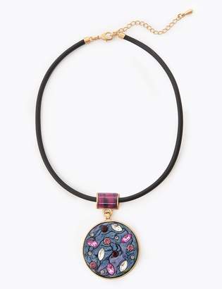 M&S CollectionMarks and Spencer Disc Pendant Necklace