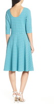 Thumbnail for your product : Leota Circle Knit Fit & Flare Dress