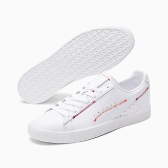clyde stitch sneakers