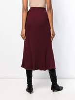 Thumbnail for your product : Sonia Rykiel ribbed midi skirt