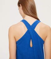 Thumbnail for your product : LOFT Petite Beach Cross Back Midi Dress