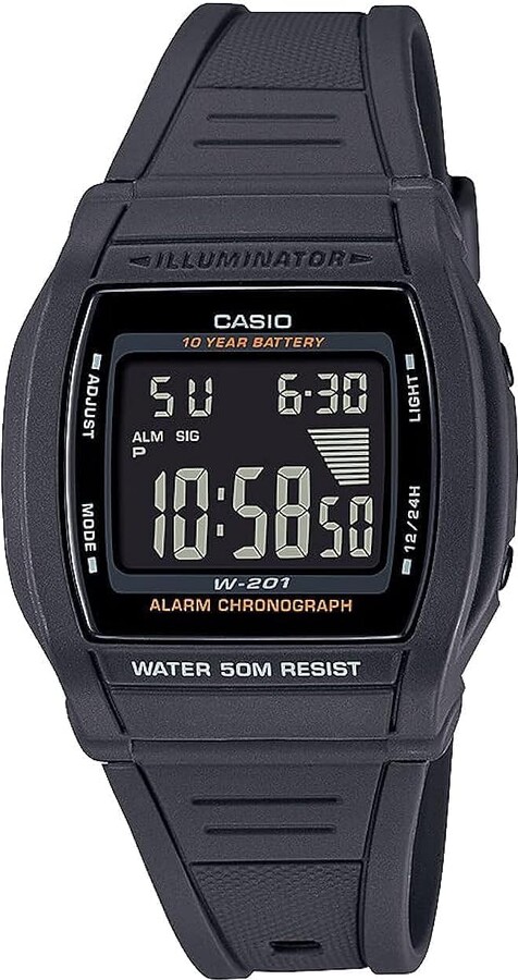 Casio Illuminator 10-Year Battery Daily Alarm Chronograph Digital Stop ...