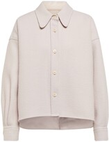 Thumbnail for your product : Isabel Marant Hanao wool-blend shirt jacket