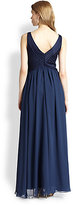 Thumbnail for your product : Aidan Mattox Embellished V-Neck Gown