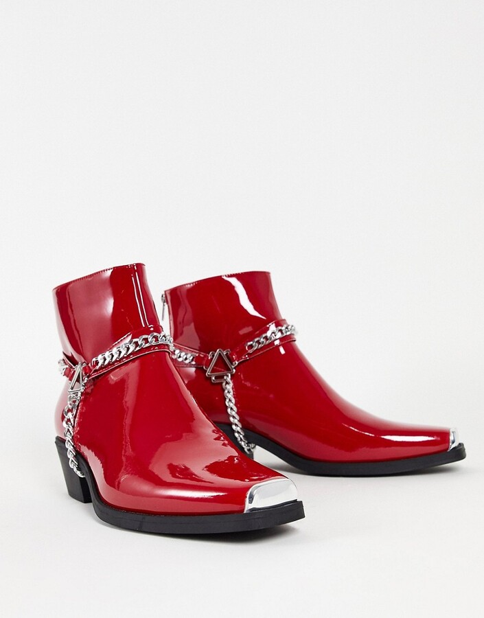 Red Chelsea Men's Boots | Shop the world's largest collection of fashion |  ShopStyle