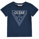 Thumbnail for your product : GUESS Short-sleeved logo print T-shirt