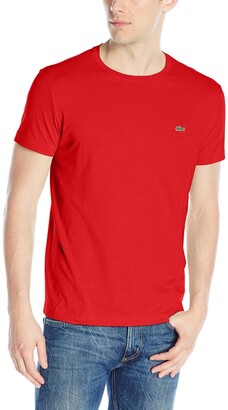 Lacoste Men's Discontinued Short Sleeve Crew Neck Pima Cotton Jersey T-Shirt