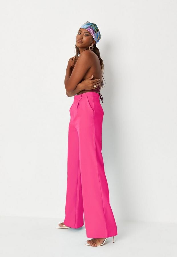missguided pink pants