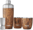 Barware-swell teakwood barware set