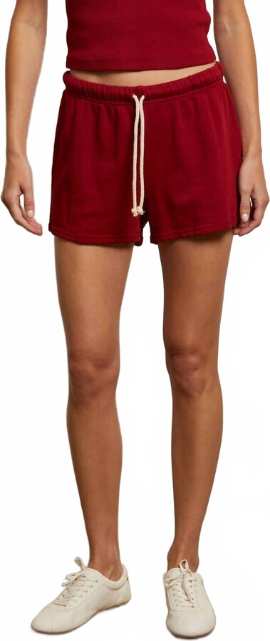 PERFECTWHITETEE Layla Sweatshorts In Maple