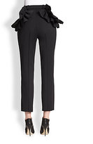 Thumbnail for your product : Simone Rocha Belted Ruched-Accent Pants