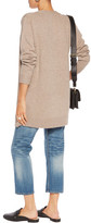 Thumbnail for your product : Monrow Merino Wool And Cashmere-Blend Cardigan