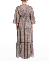 Thumbnail for your product : Everyday Ritual Jennifer Tiered Maxi Coverup Dress