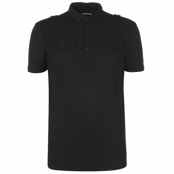 double chest pocket polo