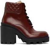 Thumbnail for your product : Gucci Red Trip Ankle Boots
