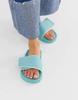 Thumbnail for your product : ASOS DESIGN Fond padded sliders