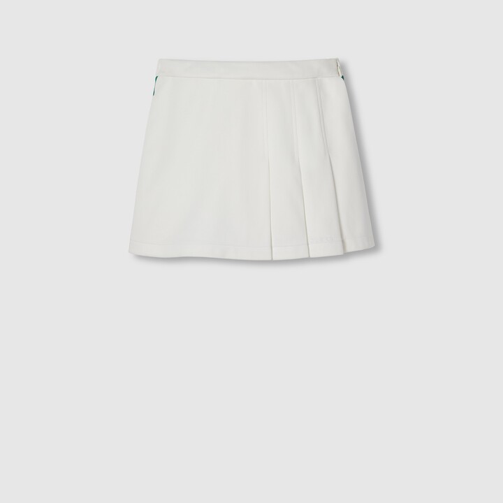 Technical jersey skort with Web