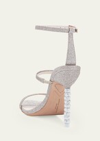Thumbnail for your product : Sophia Webster Rosalind Glitter Sphere-Heel Sandals