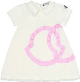 Thumbnail for your product : Moncler Enfant Logo stretch-cotton dress