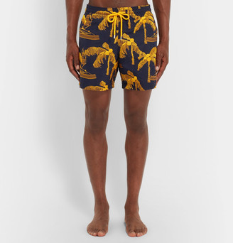 Vilebrequin Mistral Mid-Length Embroidered Swim Shorts