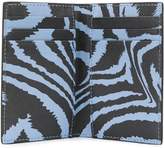 Thumbnail for your product : Ganni Zebra Print Card Case