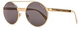Thumbnail for your product : Versace Metal Round Sunglasses