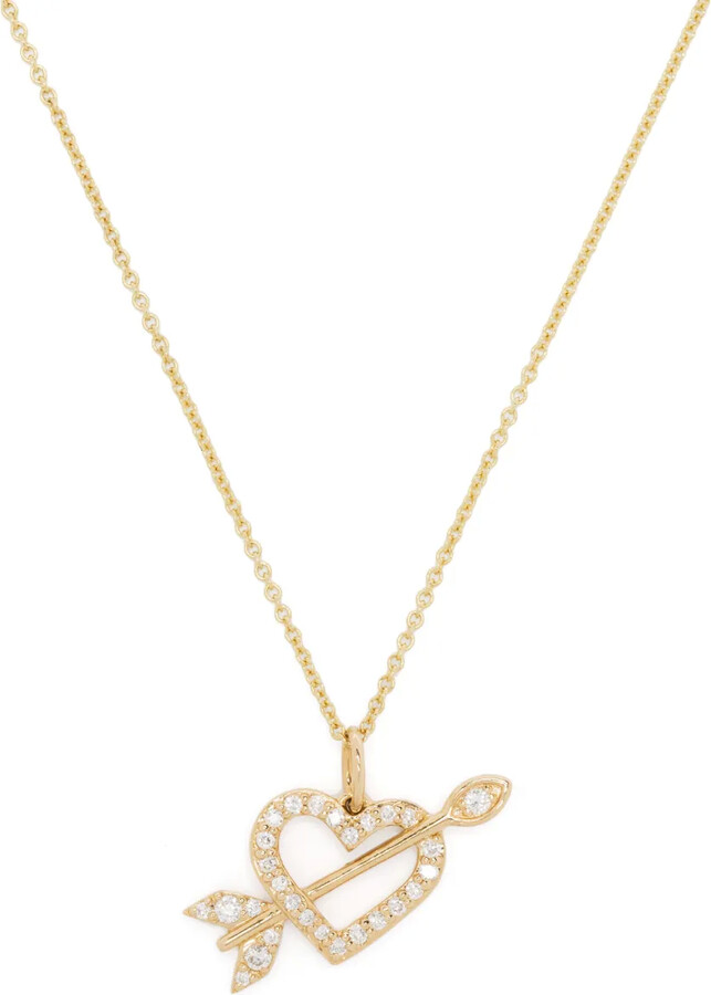 Sydney Evan 14kt Yellow Gold Diamond Pendant Necklace