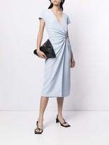 Thumbnail for your product : Dion Lee Gathered Wrap Dress