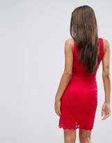 Thumbnail for your product : Lipsy Lace V Neck Bodycon Dress