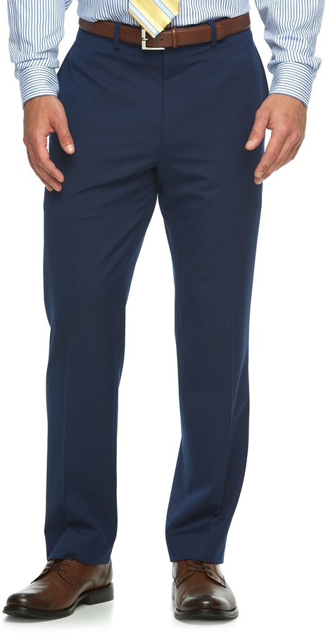 van heusen flex slim pants