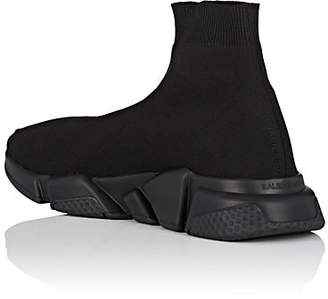 Balenciaga Men's Speed Knit Sneakers - Black