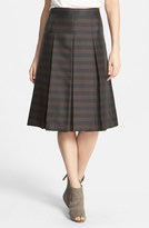 Thumbnail for your product : Halogen Pleat Midi Skirt (Regular & Petite)