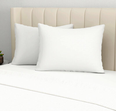 MODAIO FreshCotton Allergy Relief Pillow Set - Standard/Queen Size 2 Pack - Hypoallergenic, Dust Mite Resistant, Breathable Fabric - Sleep Better, Breathe Ea