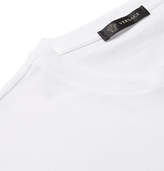 Thumbnail for your product : Versace Printed Cotton-jersey T-shirt - White