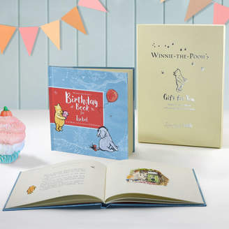 Jonny's Sister Personalised Winnie The Pooh Birthday Book