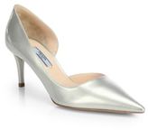 Thumbnail for your product : Prada Patent Leather d'Orsay Pumps