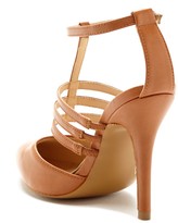 Thumbnail for your product : Chase & Chloe Megan Multi Strap Pump
