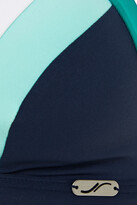Thumbnail for your product : Jets Revolve Color-block Triangle Bikini Top