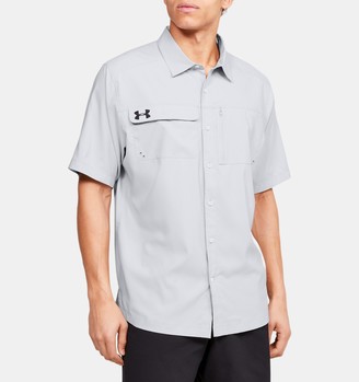 men's ua motivator coach's button up shirt