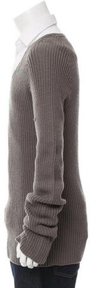 Rick Owens Merino Wool Longline Sweater