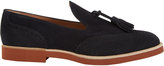 Thumbnail for your product : Barneys New York Nora Suede Wingtip Tassel Loafer