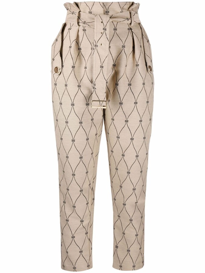 Jacquard Trousers | Shop the world's largest collection of fashion 