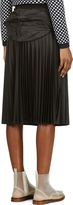 Thumbnail for your product : Junya Watanabe Pink Black Pleated Waistpack Ester Wrap Skirt